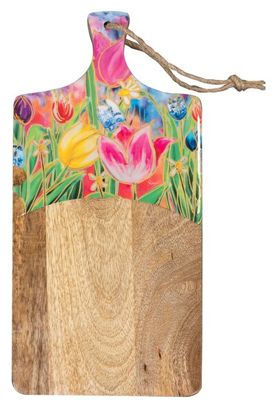 Ter Steege Servírovací prkénko Dutch beauty spring D35x16 H2