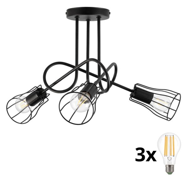 Přisazený lustr OXFORD 3xE27/15W/230V
