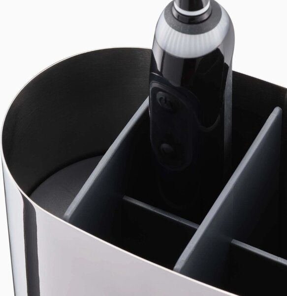 Joseph Joseph Nerezový kelímek na kartáčky EasyStore Luxe