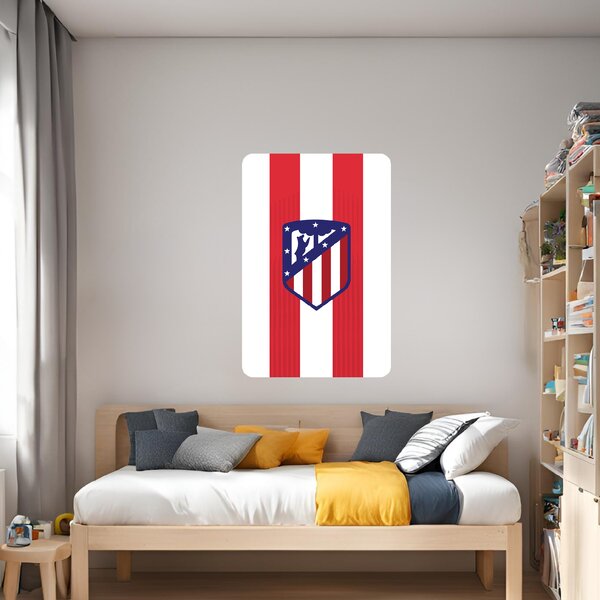 Textilní samolepka na zeď "Atlético Madrid"