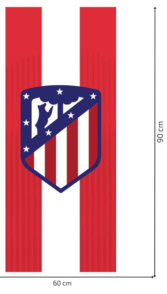 Textilní samolepka na zeď "Atlético Madrid"