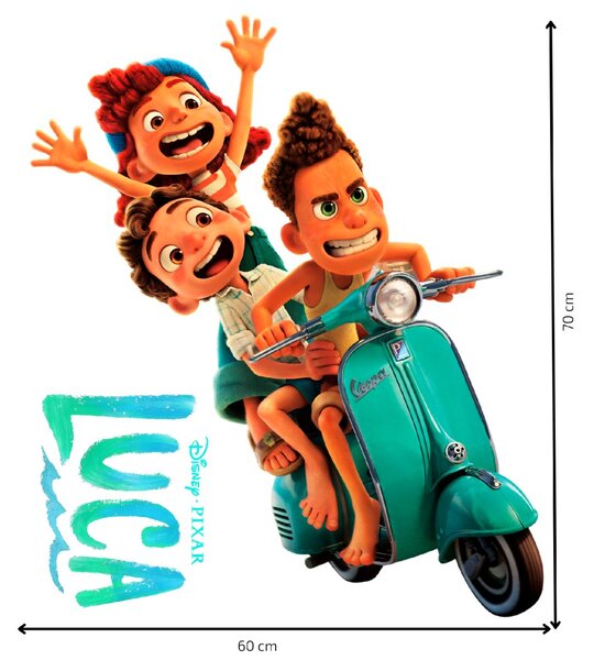 Samolepka na zeď "Luca"