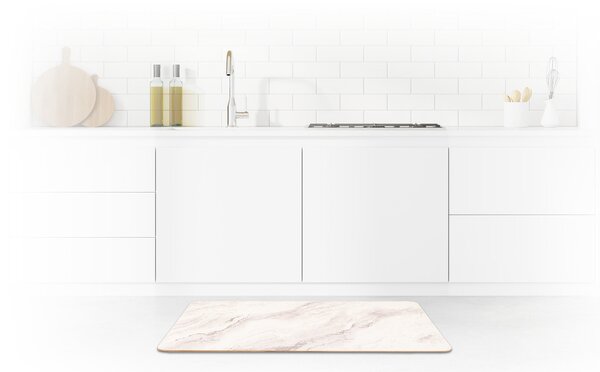 Diatomitová koupelnová podložka EASY, 45 × 75 cm, vzor 1