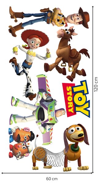 Samolepka na zeď "Toy Story"