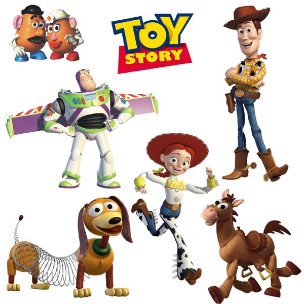 Samolepka na zeď "Toy Story"