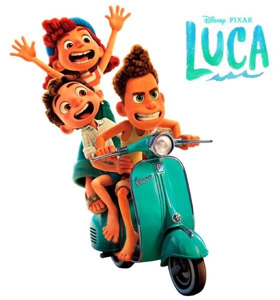 Samolepka na zeď "Luca"