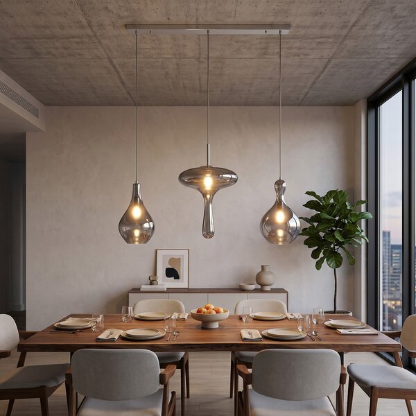 Kare designová závěsná svítidla Goccia (100 cm)