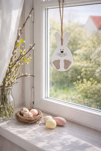 Závěsný zajíček 12cm 4000112