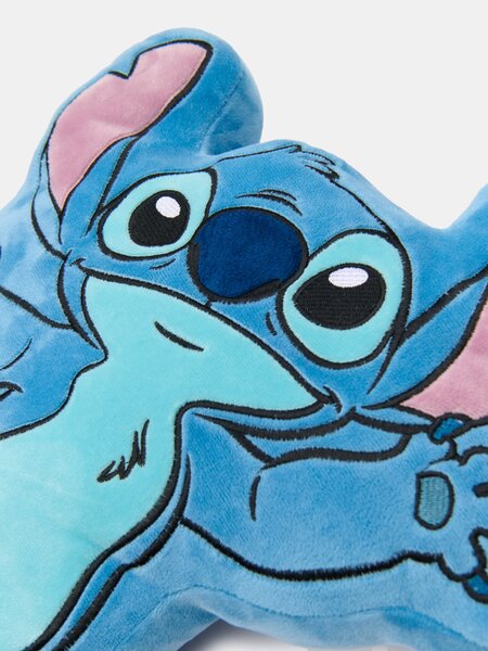 Sinsay - Dekorativní polštář Stitch - světle modrá