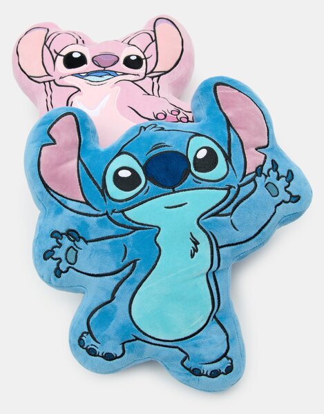 Sinsay - Dekorativní polštář Stitch - světle modrá
