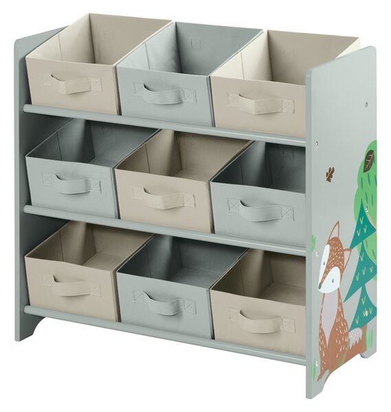 Livarno® Regál do dětského pokoje, 65 x 30 x 61,5 cm (liška) (100393825001)