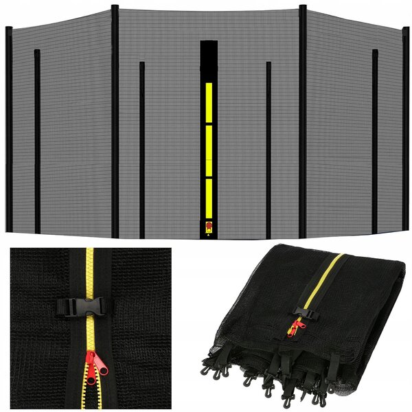 Ochranná síť na trampolínu Springos pro trampolíny o průměru 426-426 cm