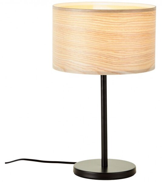 Brilliant 93139/76 Stolní lampa ROMM dřevěné svítidlo