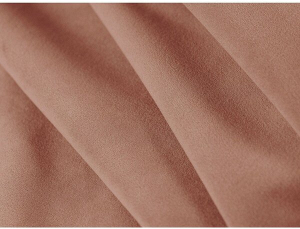 Růžová sametová rozkládací pohovka 209 cm Shannon – Cosmopolitan Design