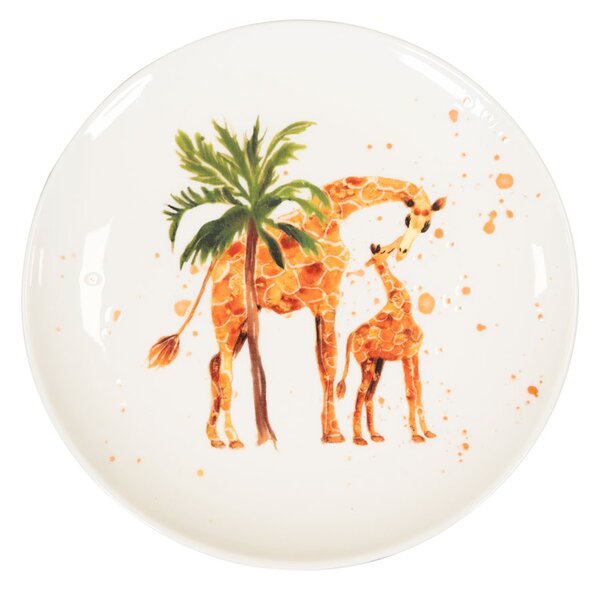Snídaňový talíř Safari dream giraffe D21 H2