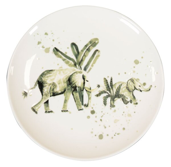 Snídaňový talíř Safari dream elephant D21 H2