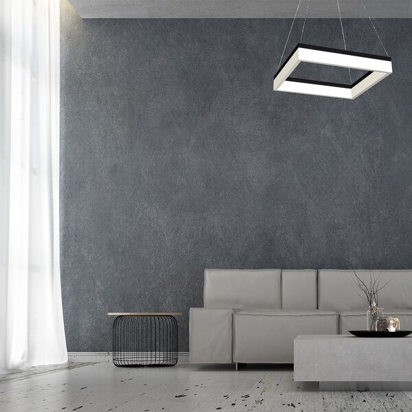 Závěsné LED svítidlo Nero, 1x LED 32w, 4000k, b