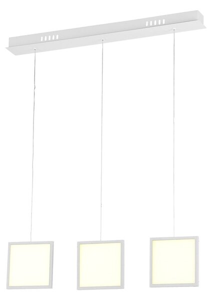 Závěsné LED svítidlo Dixon, 3x LED 21w, 4000k, ch