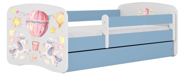 Kocot kids Dětská postel Babydreams balón modrá, varianta 70x140, bez šuplíků, bez matrace
