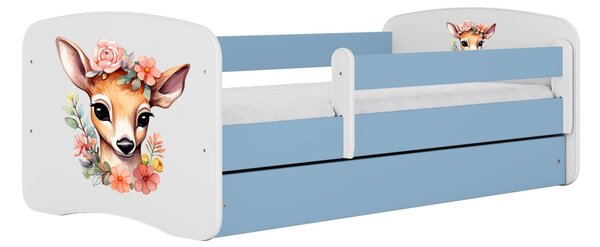 Kocot kids Dětská postel Babydreams Bambi modrá, varianta 70x140, bez šuplíků, bez matrace