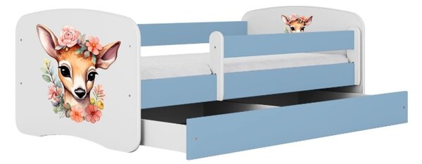 Kocot kids Dětská postel Babydreams Bambi modrá, varianta 70x140, bez šuplíků, bez matrace