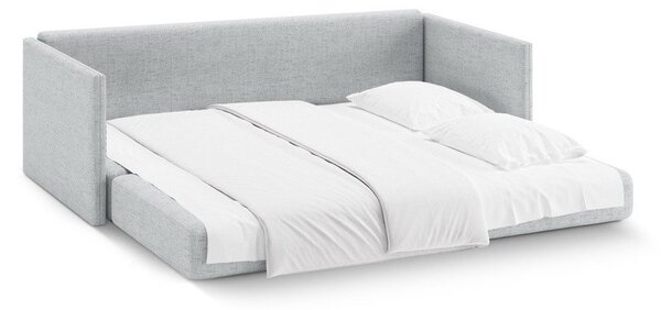 Světle šedá žinylková rozkládací pohovka 209 cm Shannon – Cosmopolitan Design