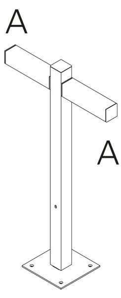 Artemide venkovní svítidlo Walking Pole 900 Architectural Outdoor