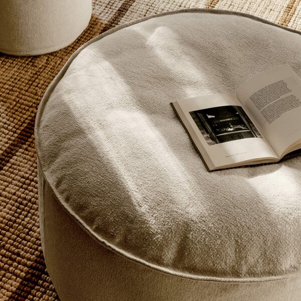 Ferm Living designové poufy Aun (Ø80 cm)