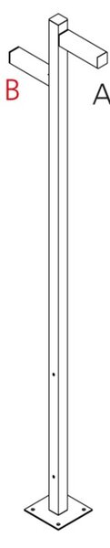 Artemide venkovní svítidlo Walking Pole 2500 Architectural Outdoor