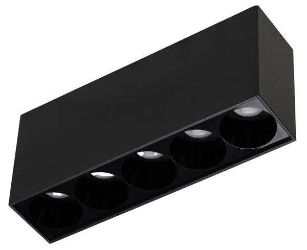 Minimalistické podhledové svítidlo Tetris 13 5W CCT černá