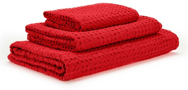 Pousada červené retro ručníky ze 100% egyptské bavlny Abyss Habidecor | 552 Lipstick
