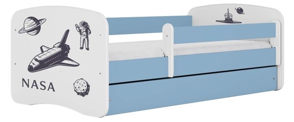 Kocot kids Dětská postel Babydreams Nasa modrá, varianta 70x140, bez šuplíků, bez matrace