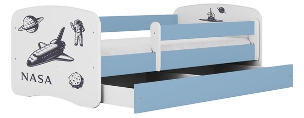 Kocot kids Dětská postel Babydreams Nasa modrá, varianta 70x140, bez šuplíků, bez matrace