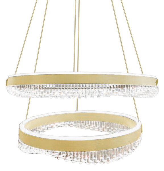 Závěsné LED svítidlo Preciosa, 2x LED 85w, 4000k, g