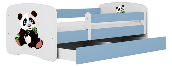 Kocot kids Dětská postel Babydreams panda modrá, varianta 70x140, bez šuplíků, bez matrace