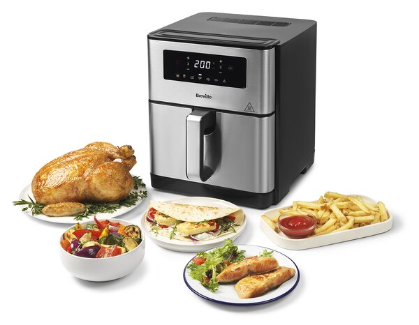 Horkovzdušná fritéza Breville HALO AIR XL 9L DIGITAL VDF131X, OUT