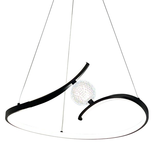 Závěsné LED svítidlo Perla, 1x LED 34w, 4000k, b