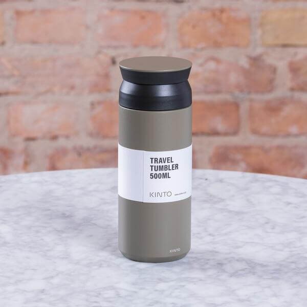 Kinto cestovní termoska khaki 500 ml