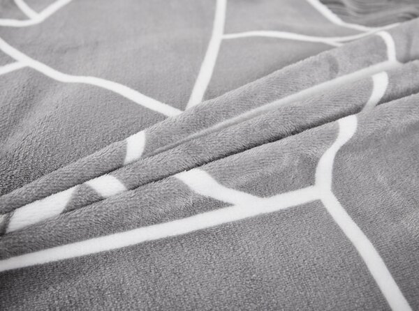 Mikroplyšové povlečení Element 200x140cm+90x70cm TiaHome