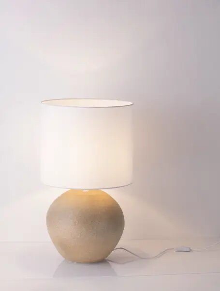 Designová stolní lampa Mizu A – Hnědá
