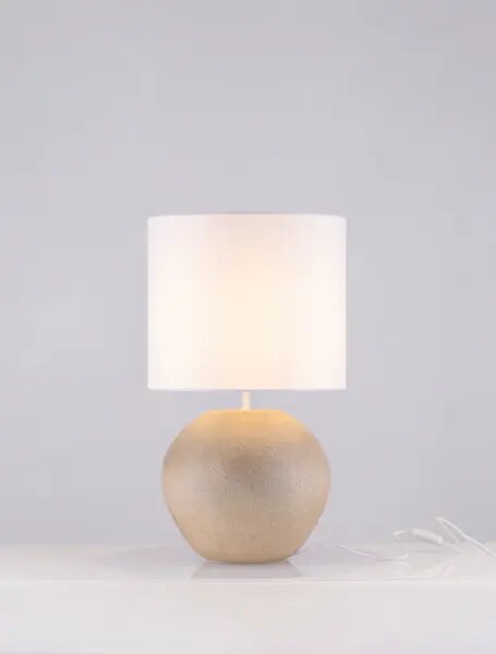 Designová stolní lampa Mizu A – Hnědá
