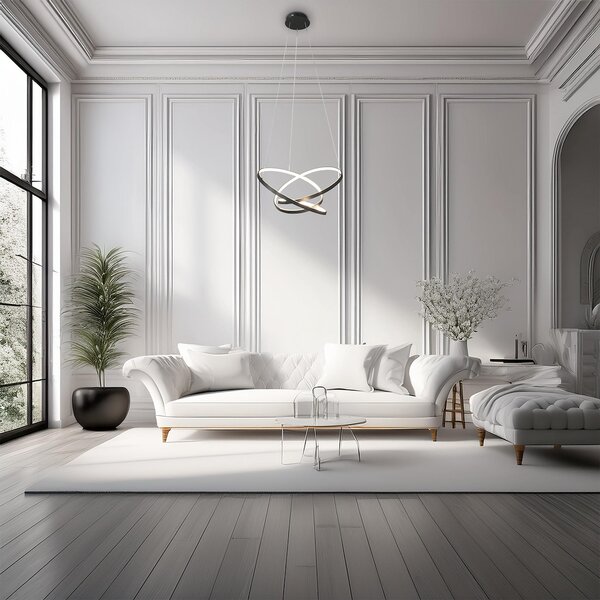 Závěsné LED svítidlo Empoli, 1x LED 55w, 4000k, b
