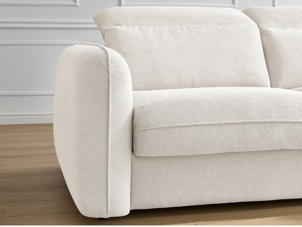 Bílá pohovka 216 cm Achille – Bobochic Paris