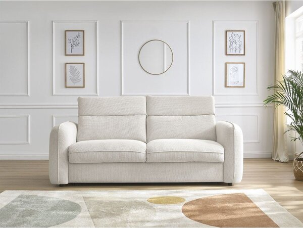 Bílá pohovka 216 cm Achille – Bobochic Paris