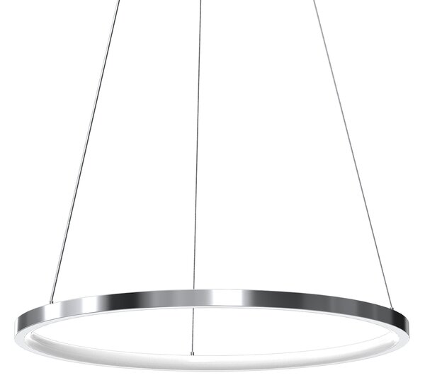 Závěsné LED svítidlo Hoop, 1x LED 27w, 4000k, ch