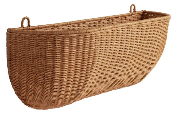 Ferm Living designové nástěnné úložné boxy Braided Wall Pocket (75 x 25 cm)
