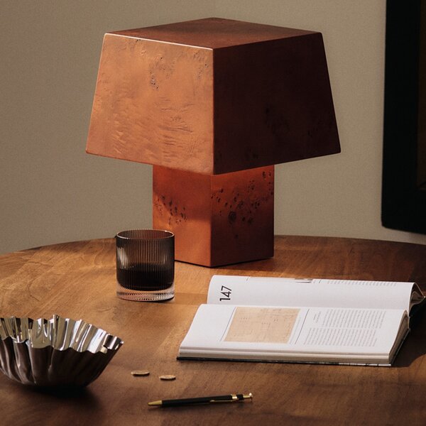 Ferm Living designové stolní lampy Burl