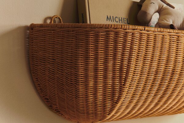 Ferm Living designové nástěnné úložné boxy Braided Wall Pocket (75 x 14 cm)