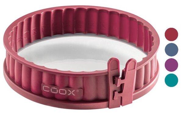 Coox Silikonová forma na koláč se skleněným dnem, Ø 18 cm (100386553)