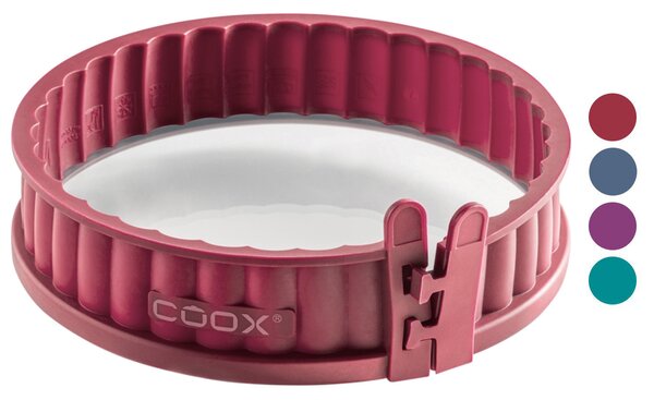 Coox Silikonová forma na koláč se skleněným dnem, Ø 18 cm (100386553)